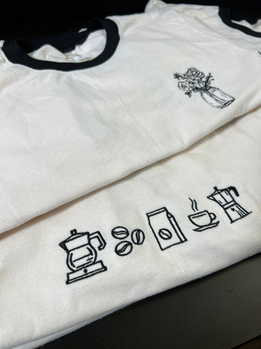 Vintage Inspired Ringer Tee