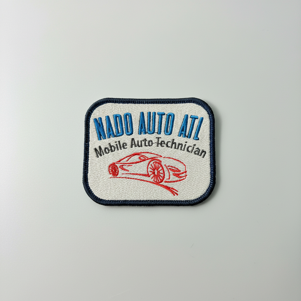 Custom Embroidered Logo Patch